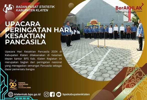 Pancasila Sanctity Day commemoration ceremony