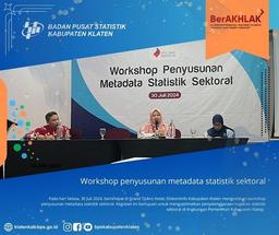 Workshop penyusunan metadata statistik sektoral