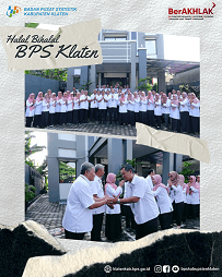 Morning Call and Family Halal Bihalal BPS Klaten Regency