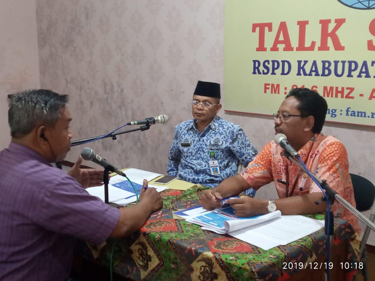 Dialog Interaktif Sensus Penduduk 2020 di Radio RSPD 91,6 FM