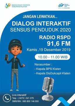 Dialog Interaktif Sensus Penduduk 2020