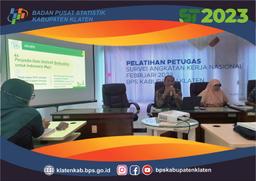 Pembukaan Pelatihan Sakernas Februari 2023