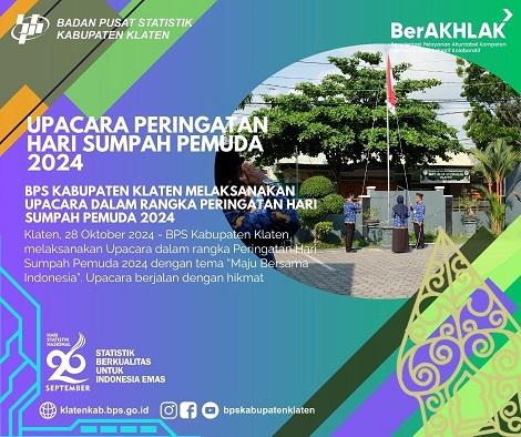 Upacara dalam rangka Peringatan Hari Sumpah Pemuda 2024 