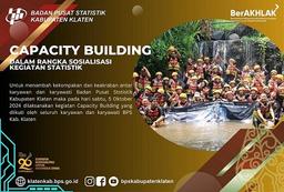 capacity building dalam rangka sosialisasi kegiatan statistik