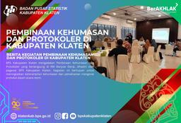 Berita Kegiatan Pembinaan Kehumasan dan Protokoler di Kabupaten Klaten