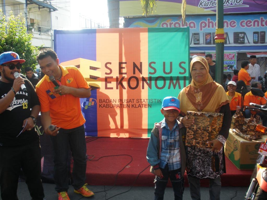 SOSIALISASI SE2016 DALAM CAR FREE DAY