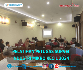 Pelatihan Petugas Survei Industri Mikro Kecil